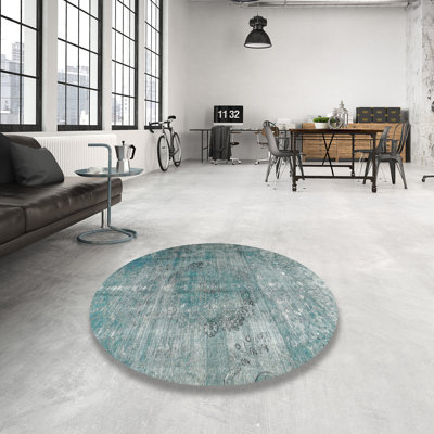 Tapis traditionnel gris / vert