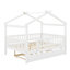 Lit en bois avec couchette-891552891