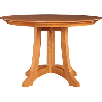 Highlands Round Solid Wood Dining Table