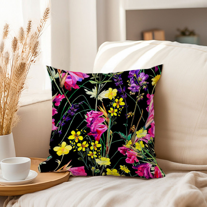 Floral Flower Elegance IX Modern, 16" H x 16" W