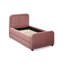 Lit gigogne Briella en velours saumon-1249589715