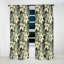 Neutre motif tropical zen - Rideau floral - Rideau floral obscurcissant - 1 panneau-107597972