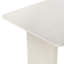 Table de salle à manger moderne blanc de 70,9 po x 29,5 po x 35,4 po | 100% panneau de particules enduit de mélamine, épaisseur: 1,0 pouce | Conception élégante de couleur unie, durable avec capacité de 154,3 lb | Parfait pour les salles à manger contemporaines-1958357859