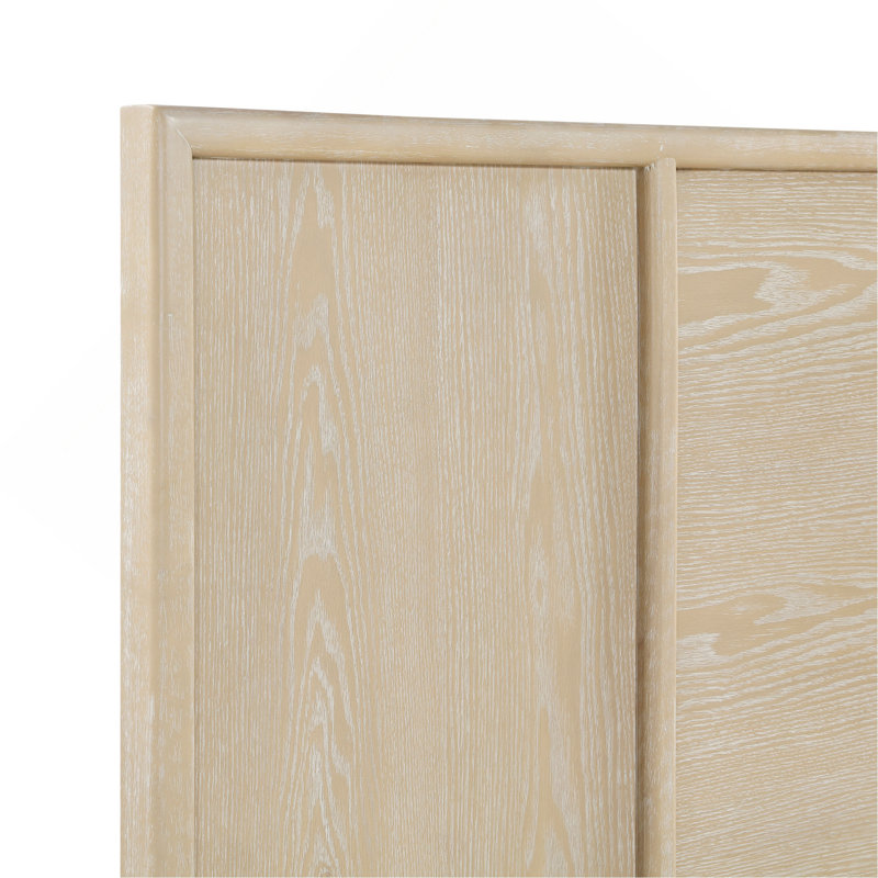 Mobilier de chambre à coucher contemporain à panneau en bois 1pc