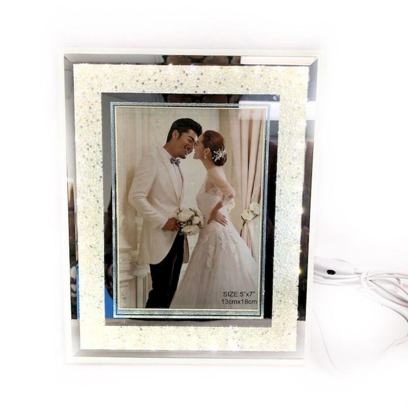Algodones Metal Matte Picture Frame, Gold, 5" x 7"