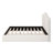 Boucle Upholstered Cloud Floor Bed