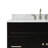 Partham 43'' Single Bathroom Vanity with Carrara Marble Top-67491832