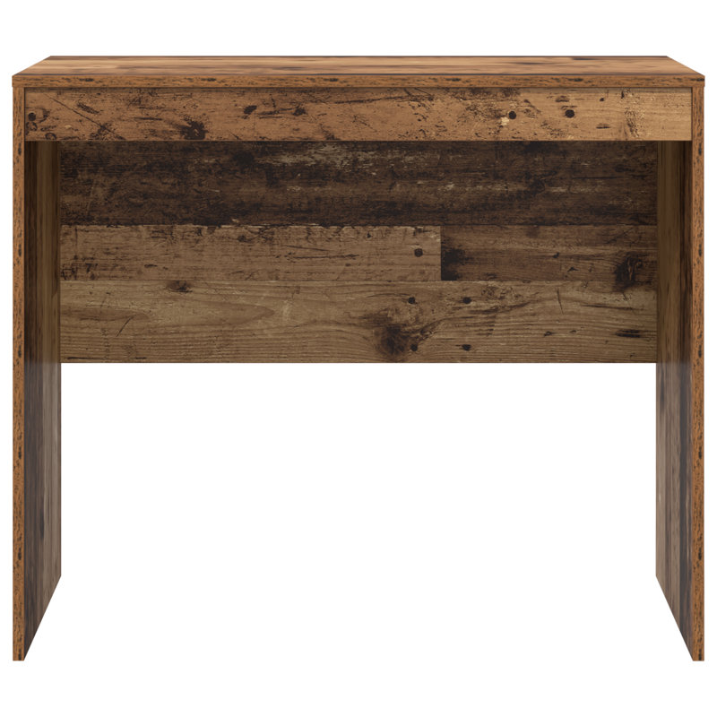 Writing Desk Particle Board 76 Cm, 76cm H x 90cm W x 50cm D, Old Wood