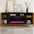  Carina 68'' Media Console TV Stand,Entertainment Stand W/ Storage Credenza with Electric Fireplace Included-1632480042