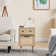Oak 360° Swivel Nightstand  Bedside Table With Rotating Storage (Set Of 2)