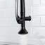 Robinet rétractable pour la cuisine - Robinet pré-rinçage noir mat à pré-rinçage commercial
