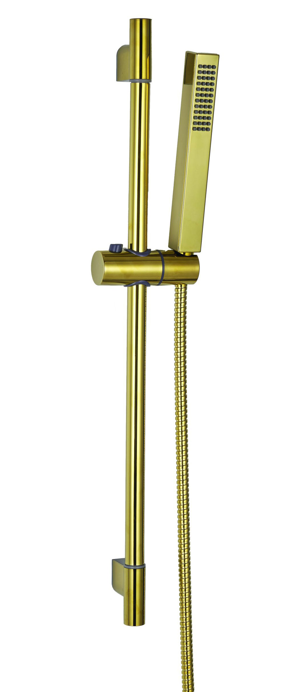 Belfry Bathroom Gold Finishing Shower Set Bathroom Bar Wall Column Replacement Movable Handle