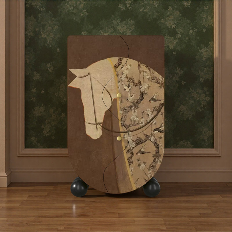 Armoire de rangement Vintage Art pour salon