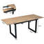 Darence Extendable Metal Base Dining Table-333433439