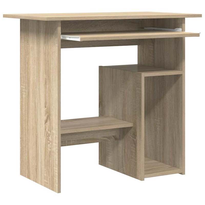 Desk Engineered Wood, Sonoma Oak, Computer Desk