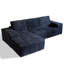 Canapé modulaire rembourré en forme de L Alcala-1055794578