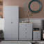 Esher 2 Door Robe Grey-1715309155