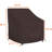 Pack of 2 High Density Waterproof Outdoor Patio Chair Cover, All Weather Protection Patio Deep Seat Chair Cover Protector (Set of 2)-366019689-366019692