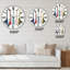 Cinq horloges murales surdimensionnées-73153749