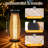 Tall Woven Rattan Solar Floor Lantern, IP65 Waterproof Ambient Outdoor Light, Solar & USB Dual Charging, 1012H Runtime, Freestanding Decor Lamp for Patio Backyard Garden Porch