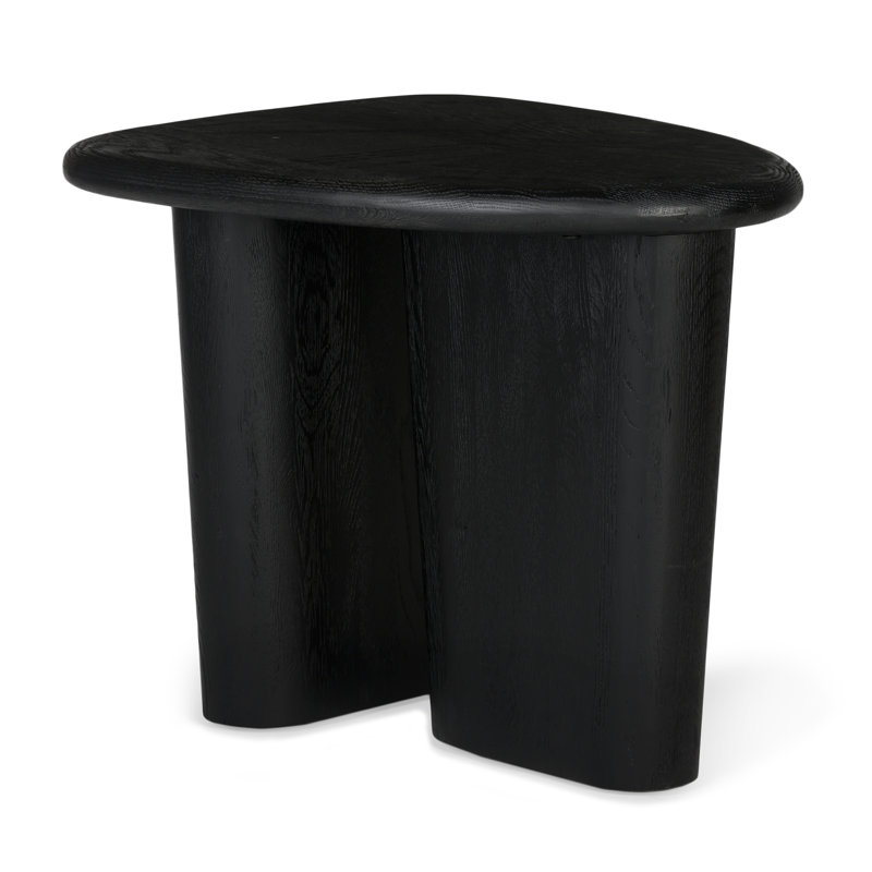  Bauke Laurel Side Table - Natural, Black