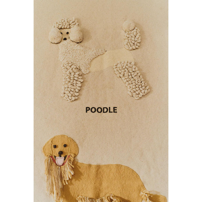 Wouf Wouf! Handmade Cotton Wall Décor