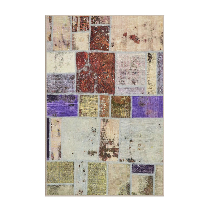 Abstract Indoor Rug, Runner 2' x 5'
