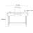 Simple solid wood clamshell mirror dresser-105340030