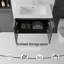 Meuble-lavabo flottant 30 po avec lavabo, porte à fermeture en douceur, pour petites salles de bain-133397030-133397037