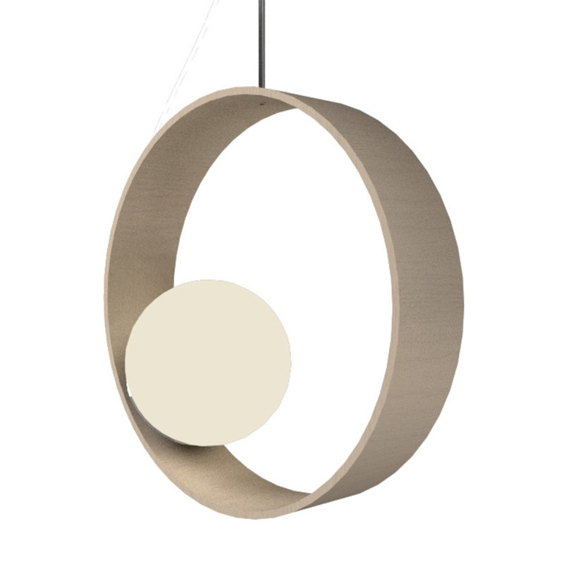 Sfera 1 - Light Pendant, Organic Capuccino