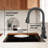 Black Kitchen Faucets With Pull Down Sprayer For Kitchen Sin-122720820