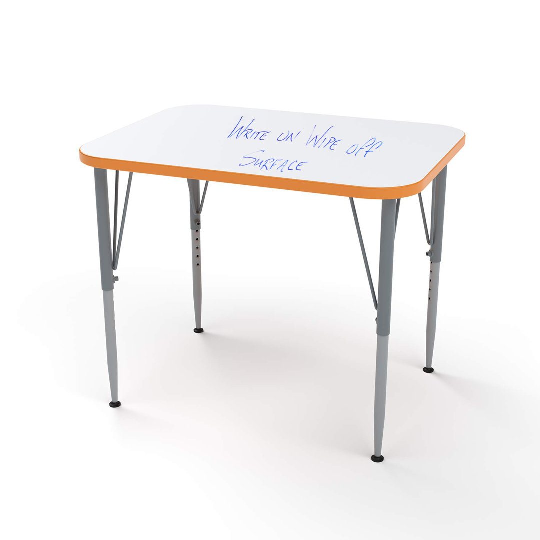 Versa Laminate Collaborative School Desk Activity Table with Height Adjustable Legs TotMate 
