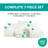 Arkwright 100% Polyester Soft All Season Bed in a Bag Comforter Set-110813828-110813823