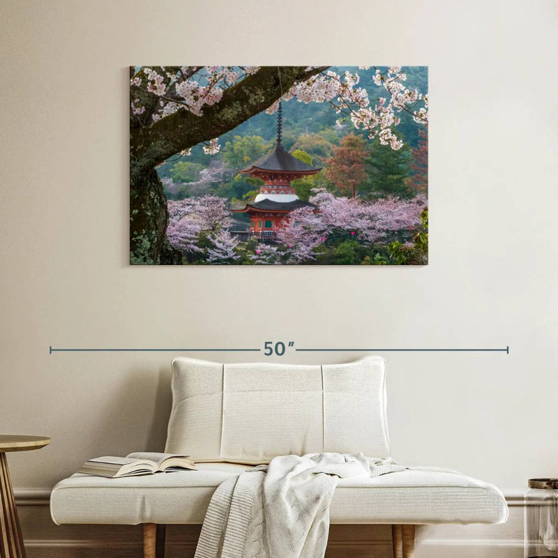 Adella, Japon, paysage, H 26 po x l 39 po