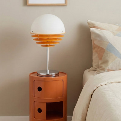 Lampe de table lune moderne à niveaux 3000K Mid-Century