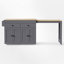 Îlot de cuisine de 51,1 po de largeur avec plateau extensible-1455612943