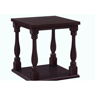 Decorative table, double-layered, side table, dining table, square, bedroom, living room