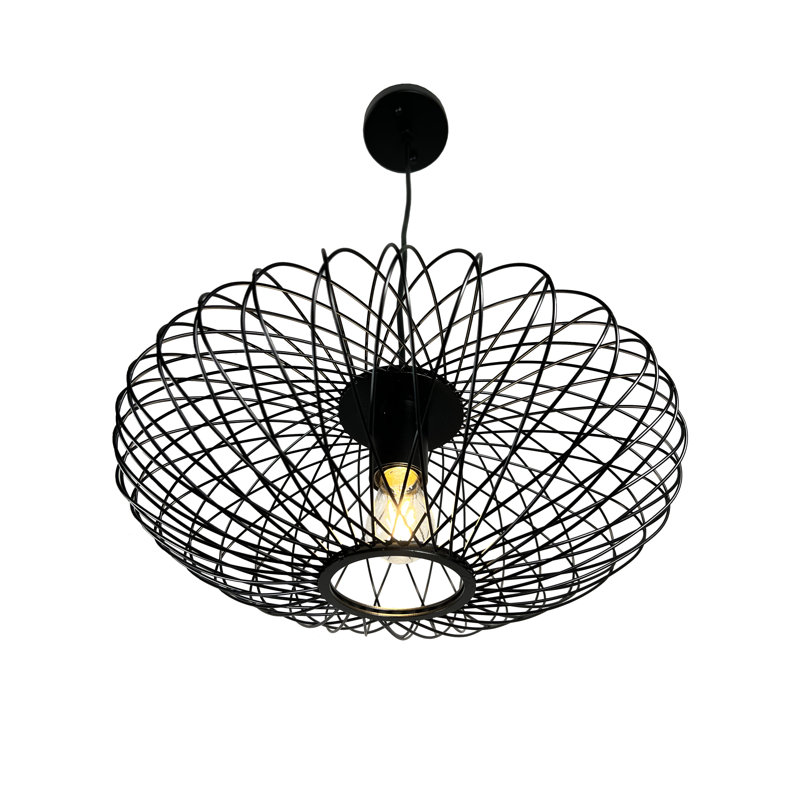 1 - Light Black Single Pendant