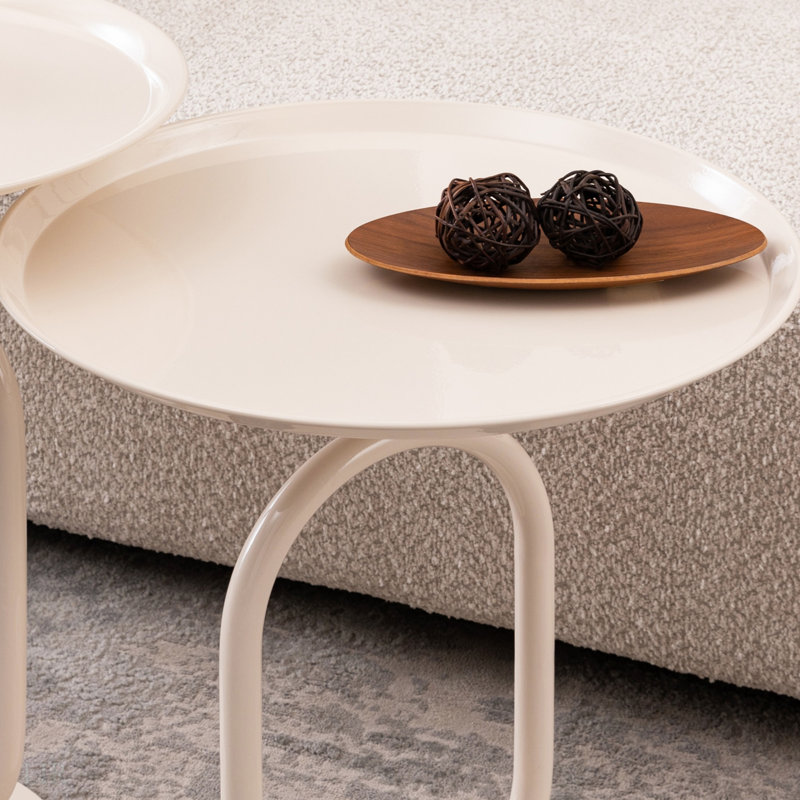 Table de bout en métal en forme de lanterne, table d'appoint, petite table d'appoint, table de bout moderne, pour le salon