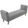 Modway Haven Tufted Button Upholstered Fabric Accent Bench