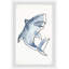 Chumley «Shark's T dents», reproduction encadrée-2132966354