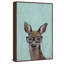 «Brown Hippie Deer II» par Marmont Hill - impression sur toile tendue-32660155-33702688