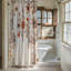 Abstract Folk - Rideau de douche Premium-331408112