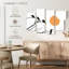 Ronce quatre oiseaux et branches-108747458