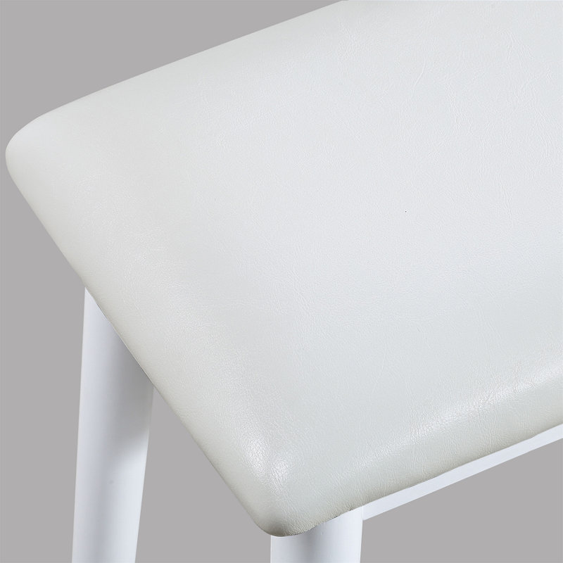 Ensemble de coiffeuse 3 pièces avec tabouret à DEL, Blanc