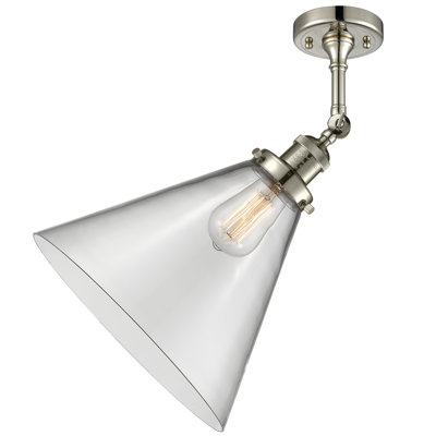 Plafonnier semi-encastré 1 lumière 12 po Tenny