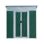Abri de jardin à outils pour l'extérieur avec toit en aluminium et porte coulissante 5Ftx3ft-123513365-123513362