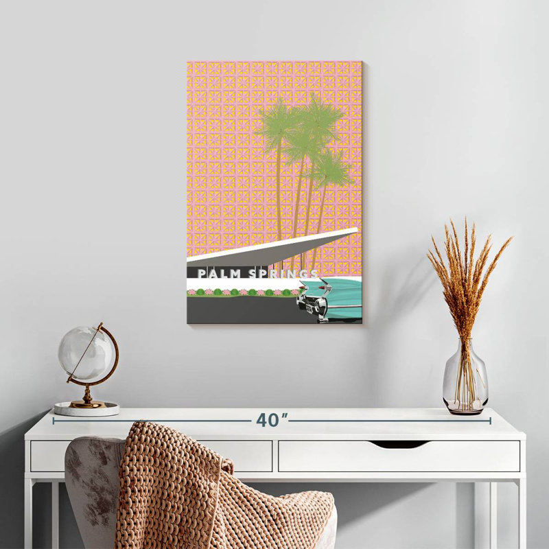 Aime Palm Springs With Convertible, 24" H x 16" W