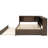 Antique Wood Color Daybed With Port, Led, Trundle - Modern Appeal, Build Hidden Storage, Trundle, , And Led In Finish-296880072
