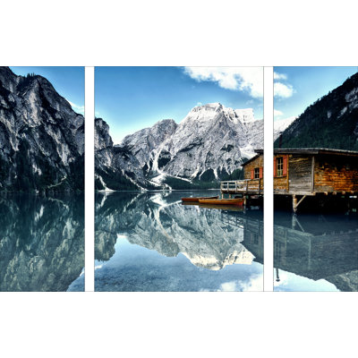 Austria Lake - 3 Piece Print